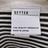 ベター BETTER ボーダー クルーネック Tシャツ メンズ JPN:4
